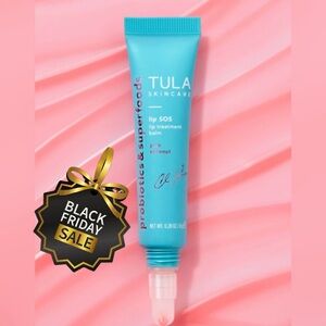 TULA SKINCARE LIP SOS LIP BALM PINK COCONUT FOR CHRISTINA MILLIAN. New